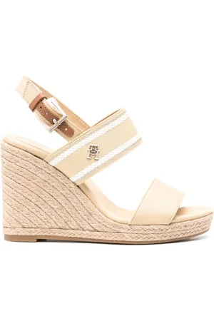 Tommy Hilfiger Espadrilles Webbing con zeppa 105mm