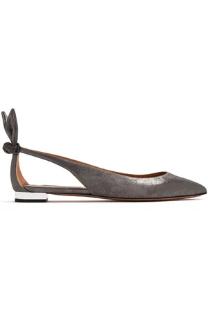 Aquazzura Ballerine Bow Tie