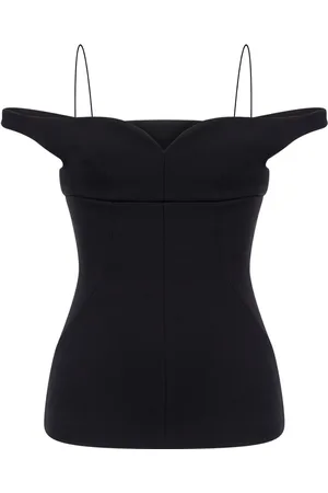 Serafini Top con scollo a cuore