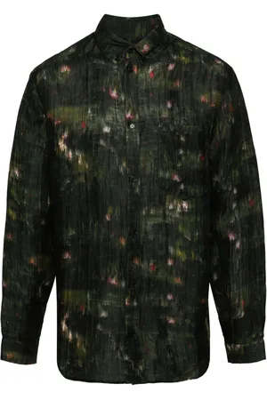 HENRIK VIBSKOV Camicia Cast con stampa astratta
