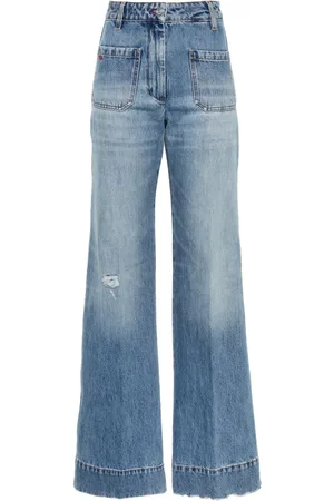 Victoria Beckham Jeans a gamba ampia Alina