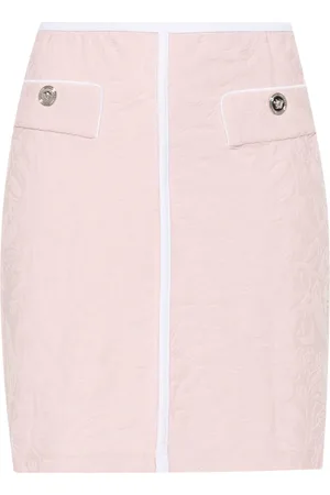 VERSACE Minigonna con effetto jacquard