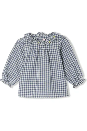 BONPOINT Blusa Dojoba a quadretti