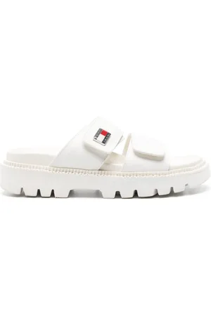 Tommy Hilfiger Sandali imbottiti con placca logo