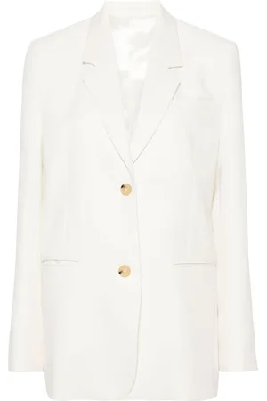 Totême Blazer monopetto con revers a lancia