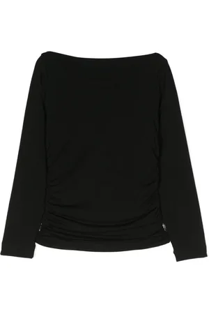 MONNALISA Top con scollo drappeggiato