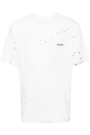Helmut Lang T-shirt con stampa vernice