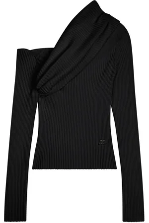 Courrèges Maglione con ricamo
