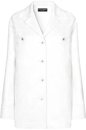 Dolce & Gabbana Cappotto con effetto jacquard
