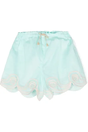 ZIMMERMANN Shorts con ricamo