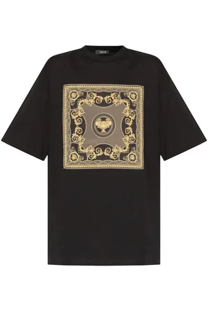 VERSACE T-shirt con stampa Barocco