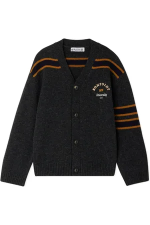 BONPOINT Cardigan con dettaglio a righe