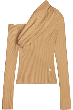 Courrèges Maglione con ricamo