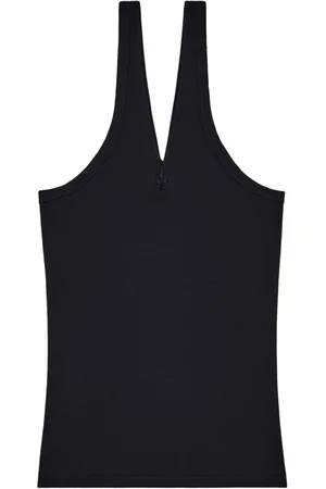 Courrèges Top con ricamo