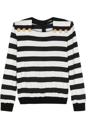 Balmain Maglione a righe