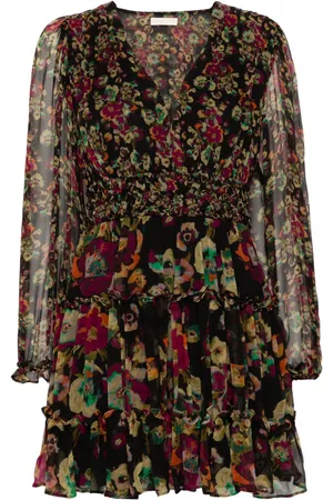 ULLA JOHNSON Abito Lya corto a fiori