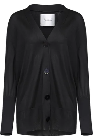GALVAN Cardigan Ida con scollo a V