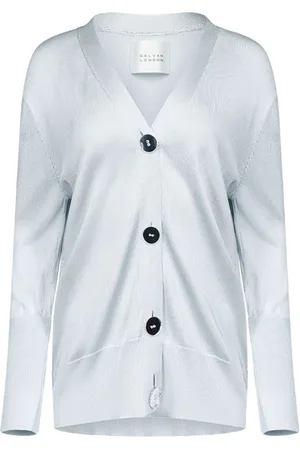 GALVAN Cardigan Ida con scollo a V