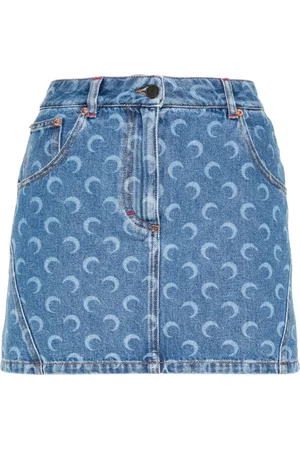 Marine Serre Minigonna Deadstock denim