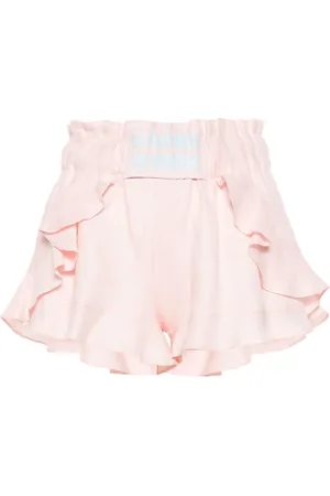 LOULOU Shorts con ruches