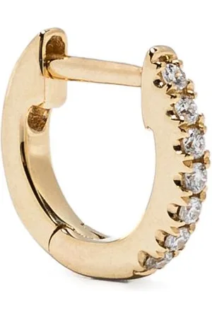 Roxanne First Orecchino singolo Teeny Weeny in giallo 14kt con diamanti