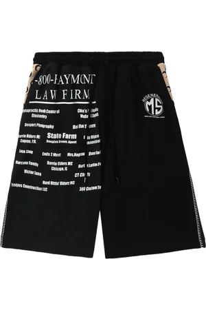 Marine Serre Shorts sportivi con stampa