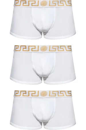 VERSACE Set di 3 boxer Greca