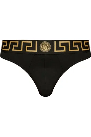 VERSACE Slip Greca elasticizzati