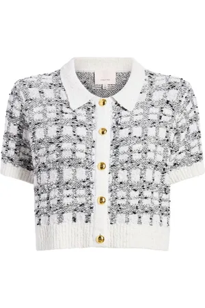 Cinq A Sept Cardigan Adalee a maniche corte