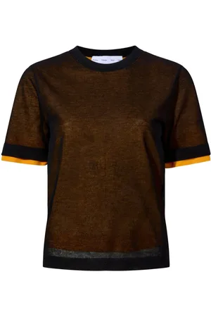 Proenza Schouler Top Powell semi trasparente