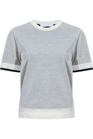 Proenza Schouler Top Powell semi trasparente