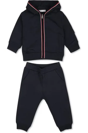 Moncler Tuta sportiva con dettagli a righe
