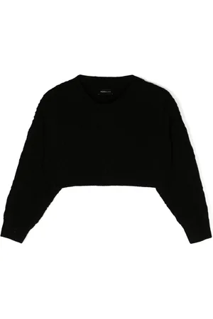 MONNALISA Maglione crop a coste