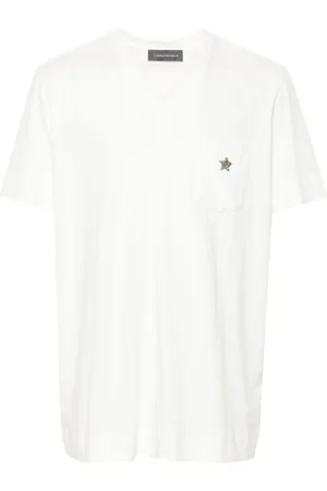 LORENA ANTONIAZZI T-shirt con scollo a V