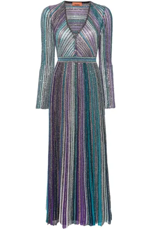 Missoni Abito lungo con paillettes