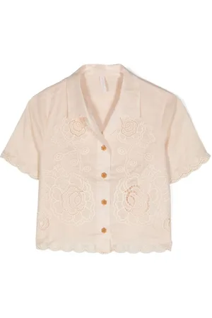 ZIMMERMANN Blusa in pizzo guipure