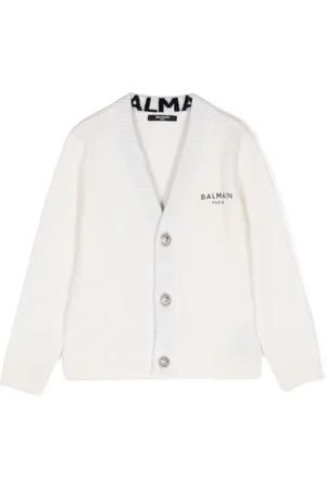 Balmain Cardigan con stampa