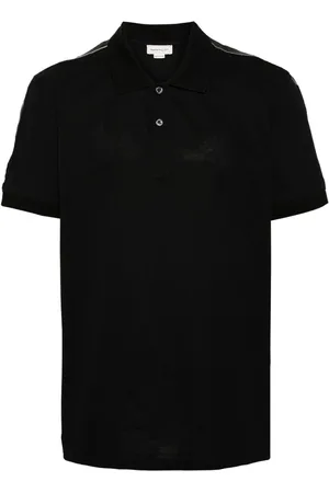 Alexander McQueen Polo con dettaglio logo