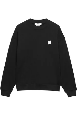 Msgm Felpa con applicazione