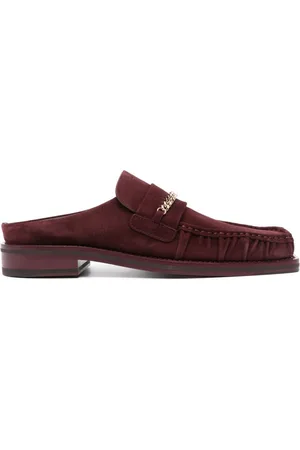 MARTINE ROSE Mules con punta quadrata