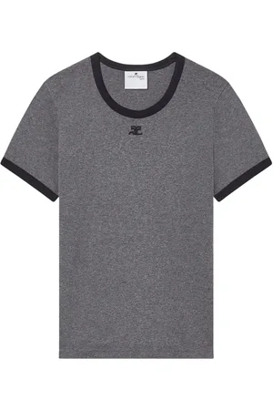 Courrèges T-shirt con ricamo