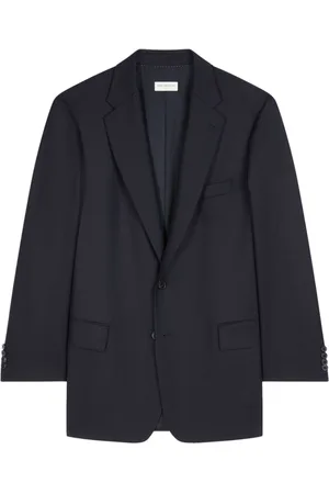 DRIES VAN NOTEN Blazer con motivo a spina di pesce