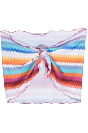 Missoni Gonna a portafoglio con motivo a zigzag