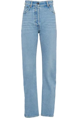 Prada Jeans dritti a vita alta