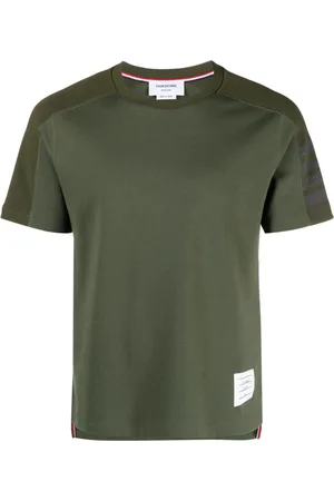 Thom Browne T-shirt con dettaglio a 4 righe