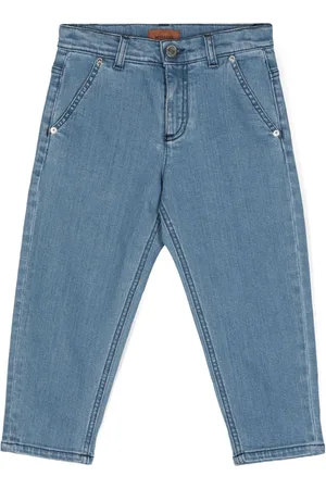 Missoni Jeans affusolati con ricamo a zigzag