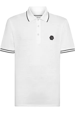Philipp Plein Polo con applicazione