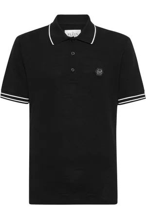 Philipp Plein Polo con applicazione