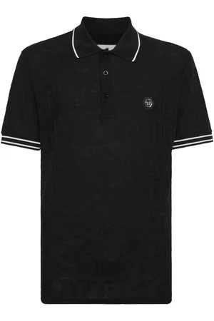 Philipp Plein Polo con applicazione