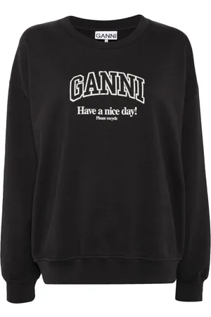 Ganni Felpa con stampa
